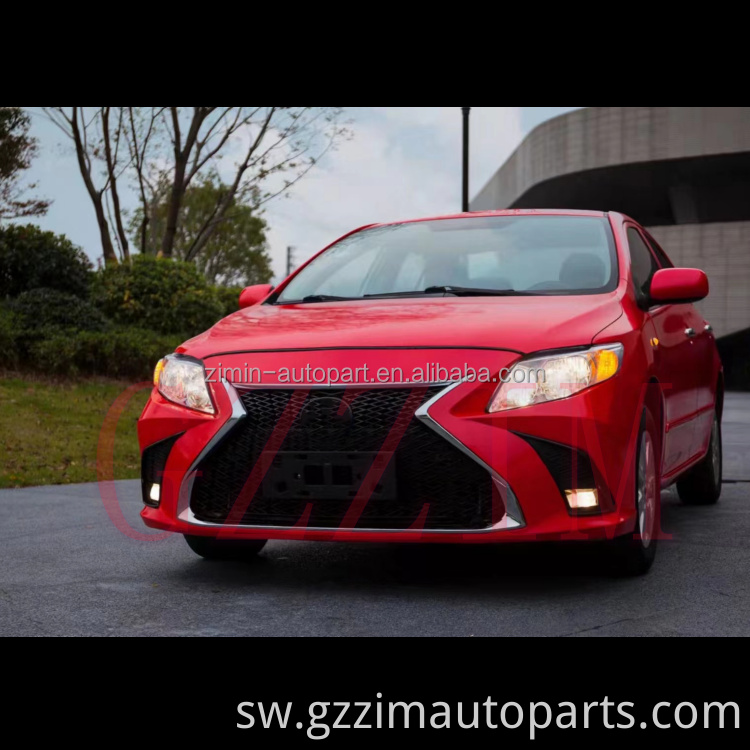 Mbele na Nyuma na Upande wa Bodykit ya Cor-Llla 2006-2013 Uboreshaji kwa Mtindo wa LX